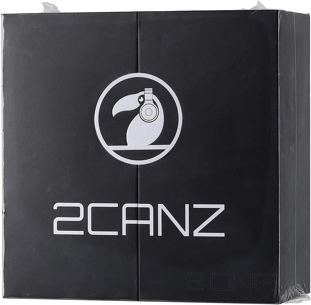 Black, 2ONE Over-Ear 2CANZ Professional Headphones, DJ