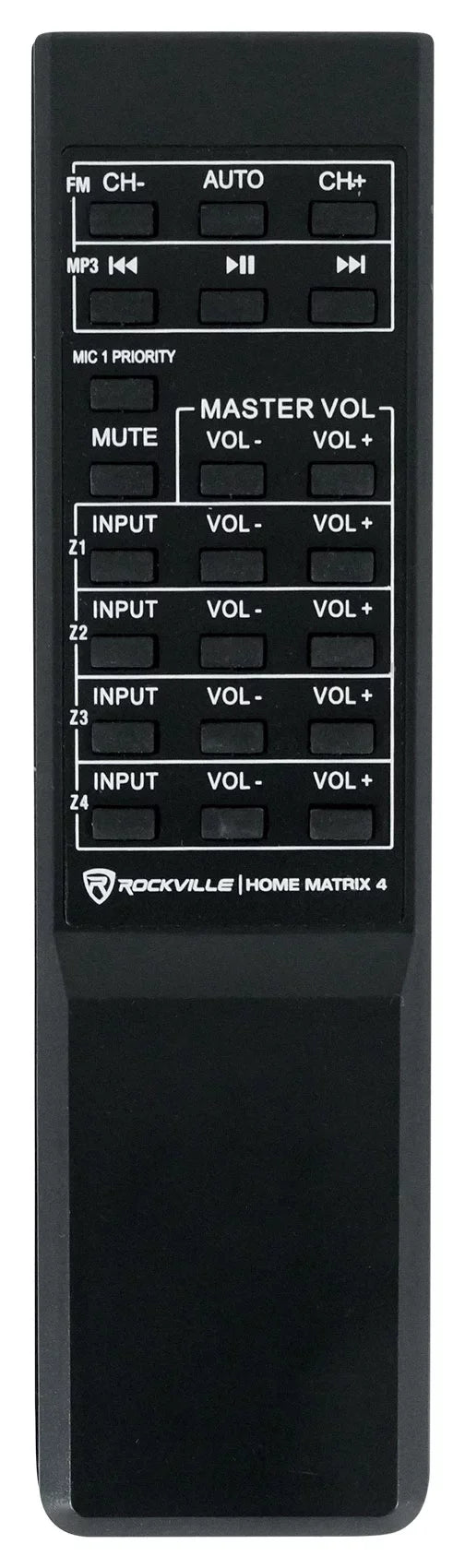 Rockville Home 8" (8) Ceiling Speaker w/ System Receiver Speakers+4-Zone 4-Room