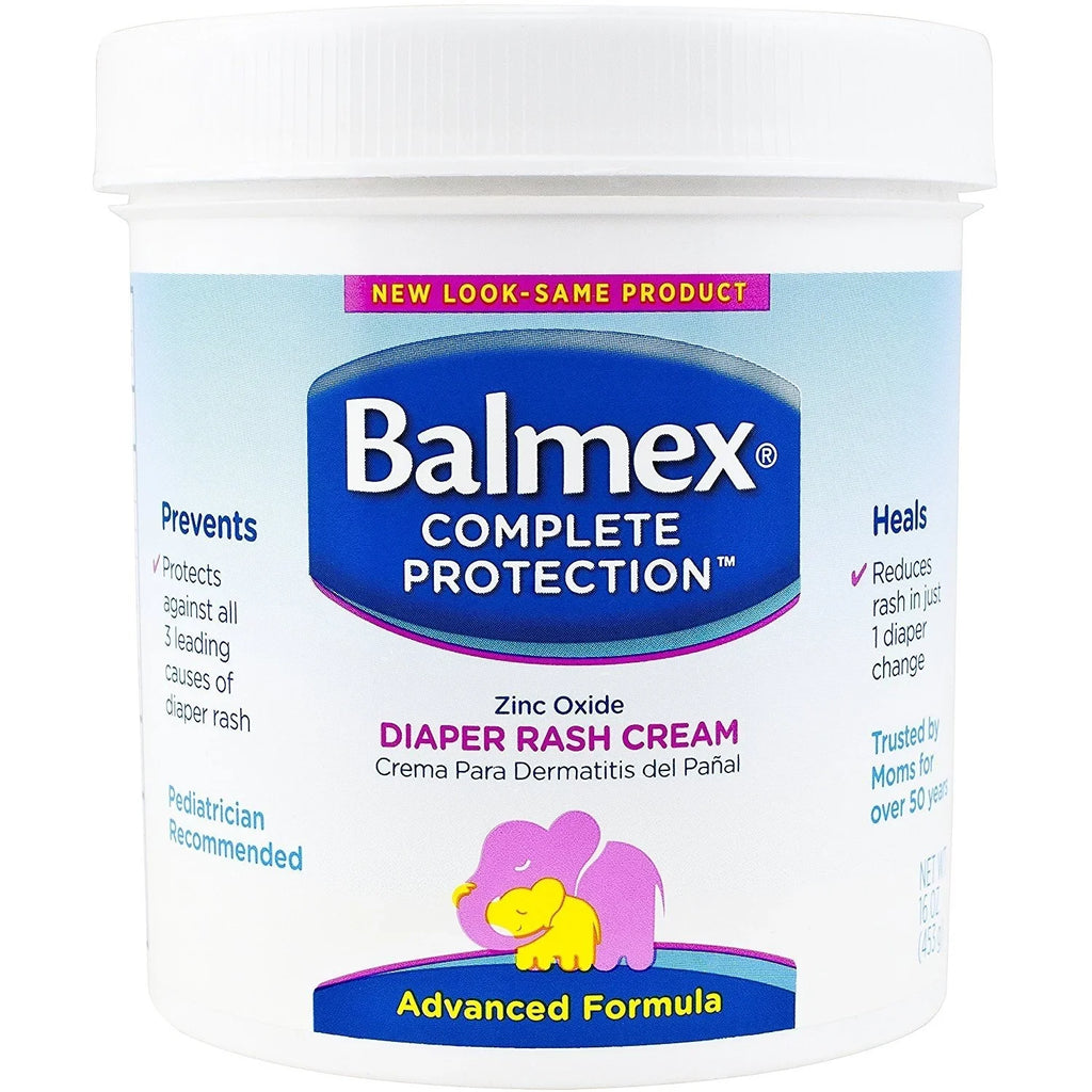 Zinc Oxide Cream Rash oz Balmex 16 Diaper With