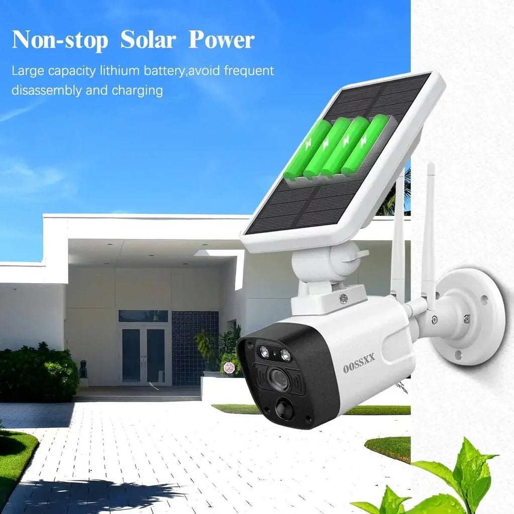Home pre-installed OOSSXX {100% Drive Camera System}, Wire-free Wireless Hard 3.0MP Security 2K with by 2TB Surveillance Solar system, 8-channel 6pcs cameras NVR, solar