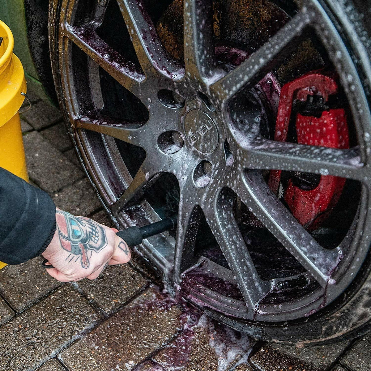 Tire For Car Wheel Auto Brush & & Supreme X1902 Meguiar's Detailing (Medium)