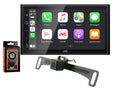 Magnet Multimedia & Rearview w/ 6.75" Camera Monitor+Absolute Receiver KW-M56BT Digital Phone JVC CAM900 Holder fixed Touchscreen