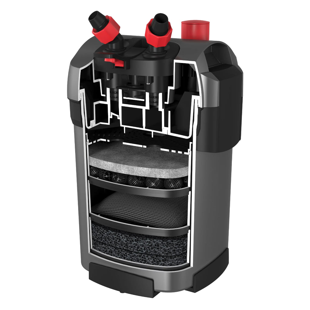 Easy Canister Marineland Maintenance Magniflow Aquariums, Filter GPH for 220