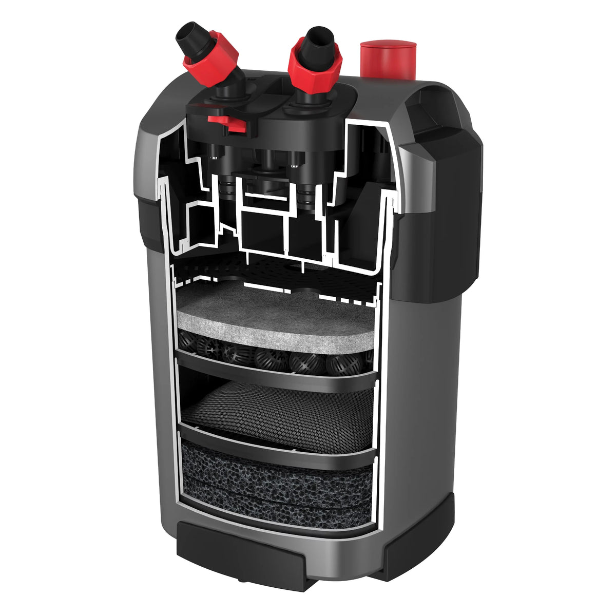 Easy Canister Marineland Maintenance Magniflow Aquariums, Filter GPH for 220