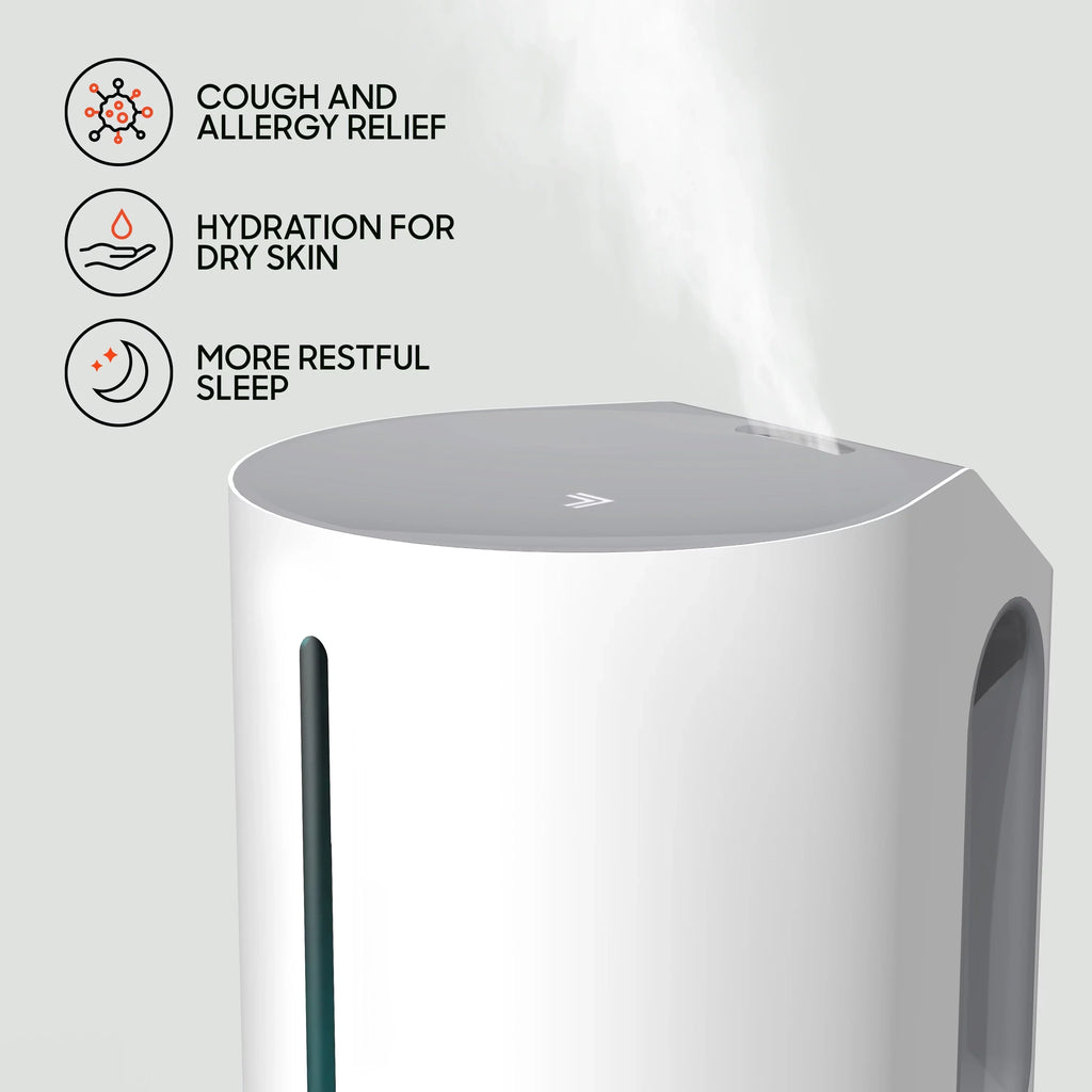 8 Gallon Pitcher Light, Sharper Customizable Tank Ultrasonic Cool Mist, 0.65 MIST with Image Humidifier