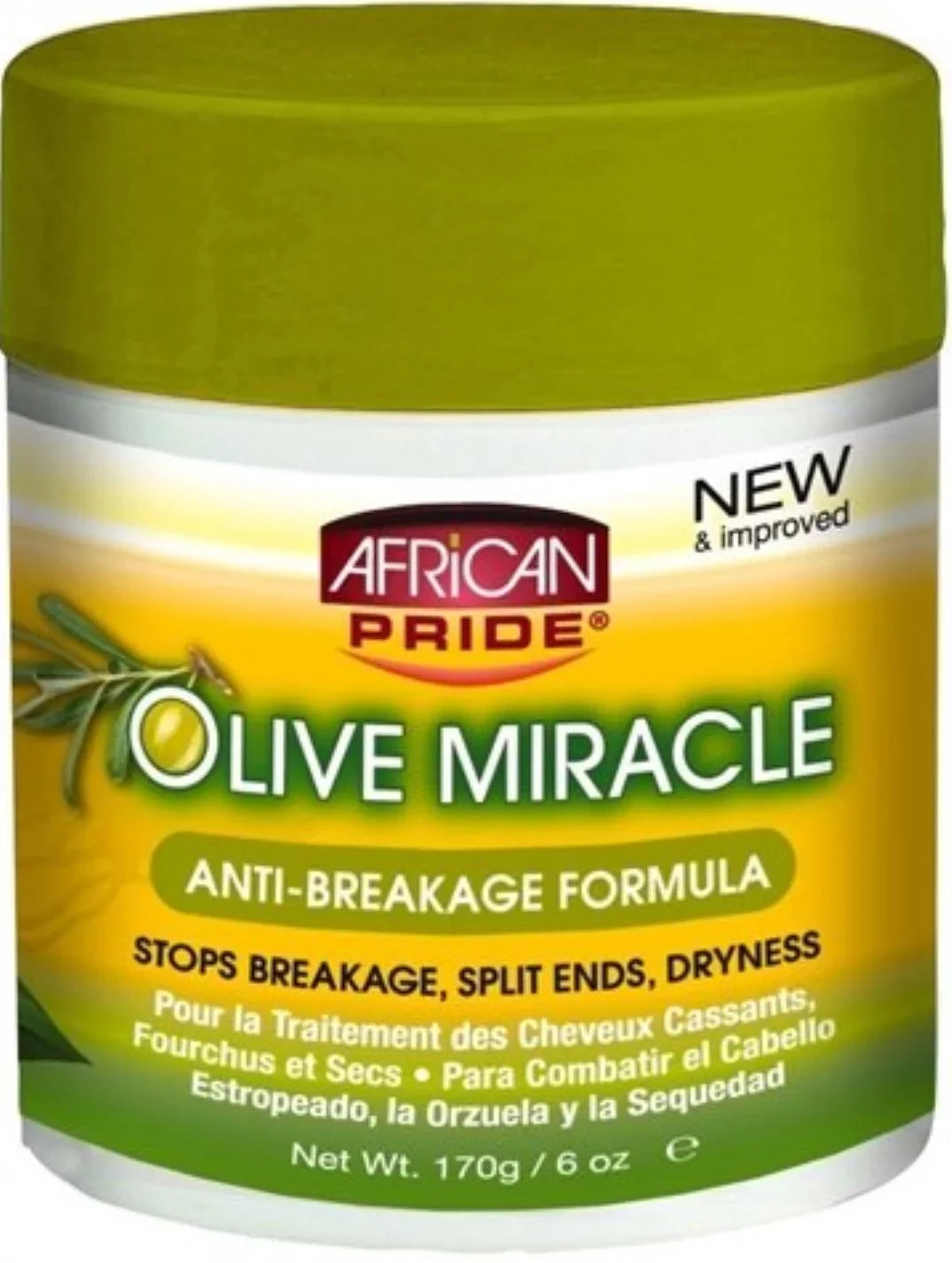 Anti-breakage Olive Miracle African oz (Pack 6) Formula, Pride of 6