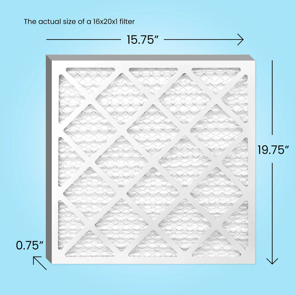 6-Pack 1000, Simply Air Filter, MERV Filter, Air 11, Filters, MPR AC Furnace 16x20x1
