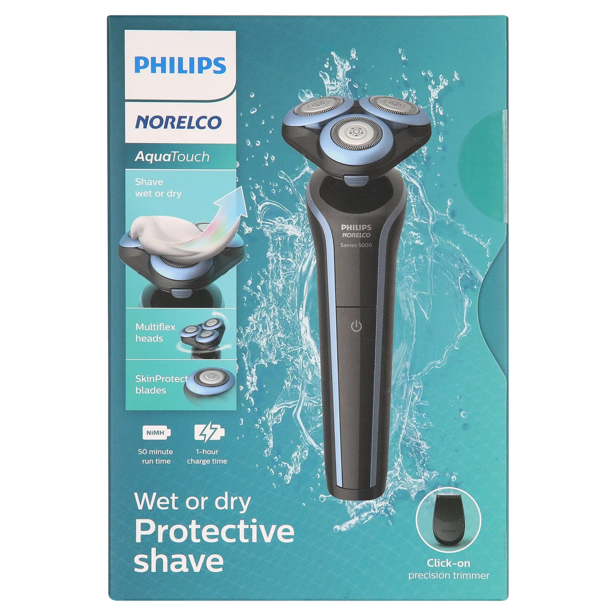 Dry Men Trimmer for Shaver Electric 5000 Wet Rechargeable Norelco Beard Cordless Series