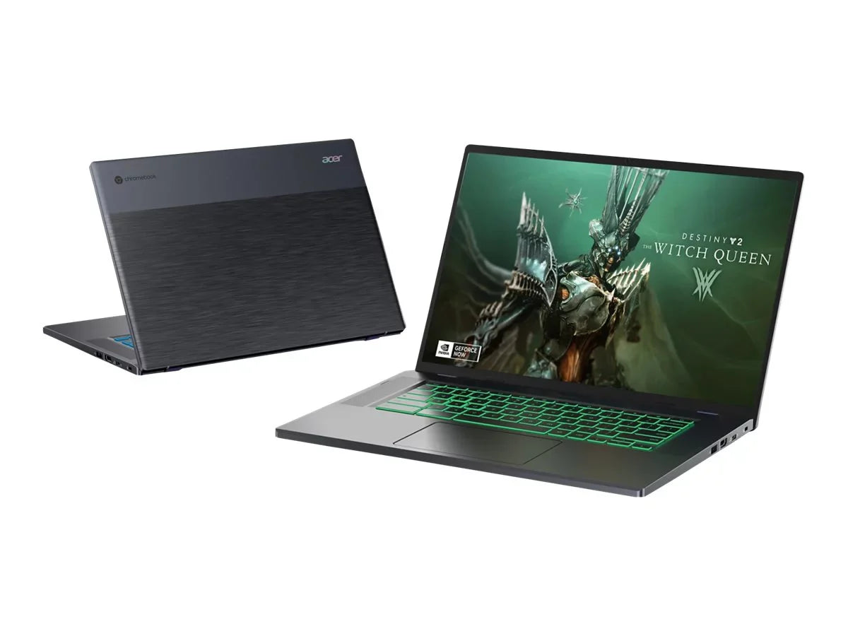 Wi-Fi Graphics Intel gray Core Hz GE - x - SSD Iris - - - RAM NVMe @ OS GHz CBG516-1H 16" - (WQXGA) Chromebook 1240P Acer 6E 516 kbd: 120 Intel up 1600 - Xe 2560 16 4.4 Chrome US 256 to - - GB - i5 / titanium GB IPS