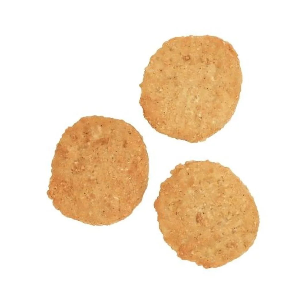 Fully Whole Patty, Homestyle case per 6 Pound Chicken Breaded 5 -- Cooked Gold Kist Grain