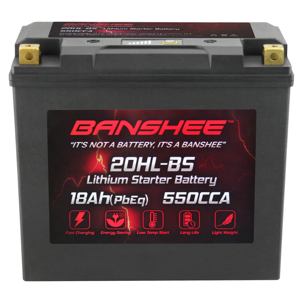 Compatible Sea-Doo Motorsports 230 LiFePO4 2018 to YTX20L-BS 2018 Battery RXT with Banshee