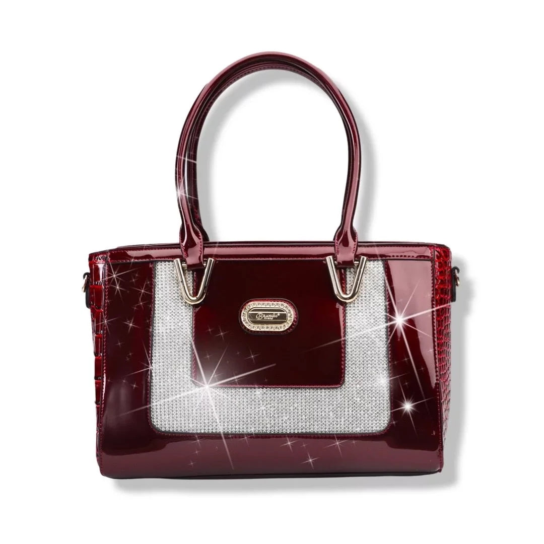 Kingdom Stud Bling Tote Bag Crystal