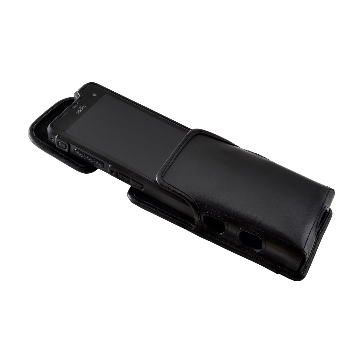 Black XP8 Radio CERTIFIED Sonim Phone IS Holster Vertical C1D2 Belt Case Clip