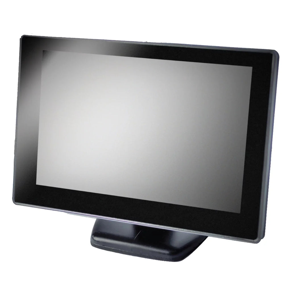 Backup with System Vehicle Camera License-Plate Rearview BOYO Monitor Vision VTC175M System and 5-Inch