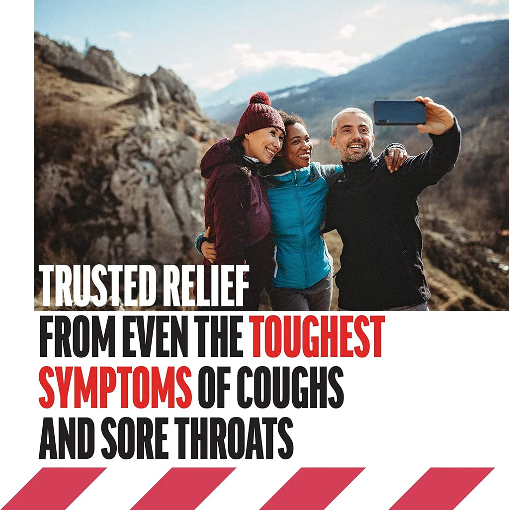 Each Pack Cherry Count Fisherman's Lozenges 6 Friend 40 Cough Suppressant
