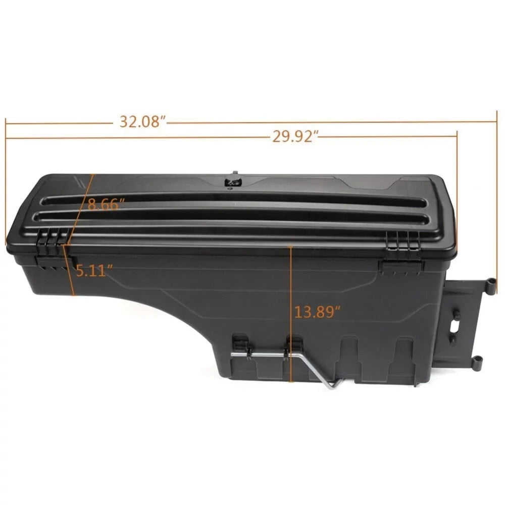 STORAGE SIDE F-150 BOX TRUCK DRIVER 2015-2020 For BED TOOLBOXES Teledu