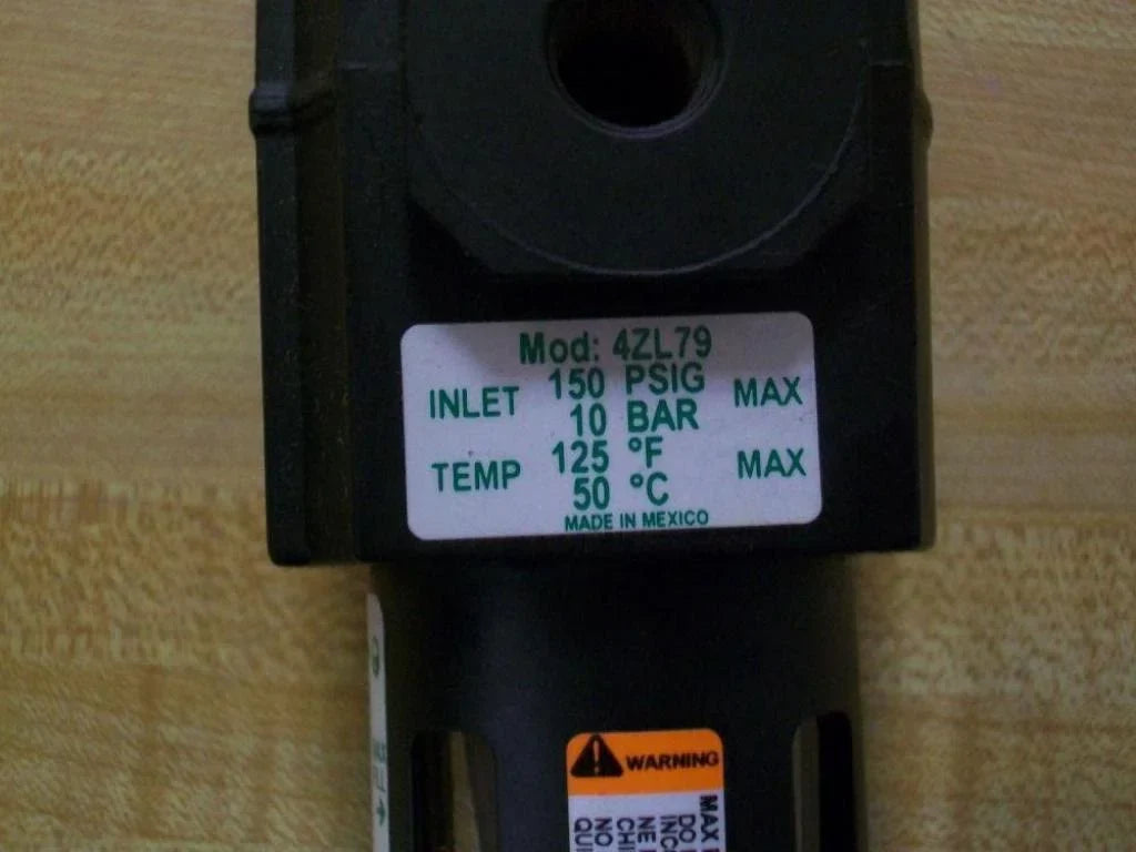 Speedaire Lubricator,1/4In,60 4ZL79 cfm,150 Line psi Air