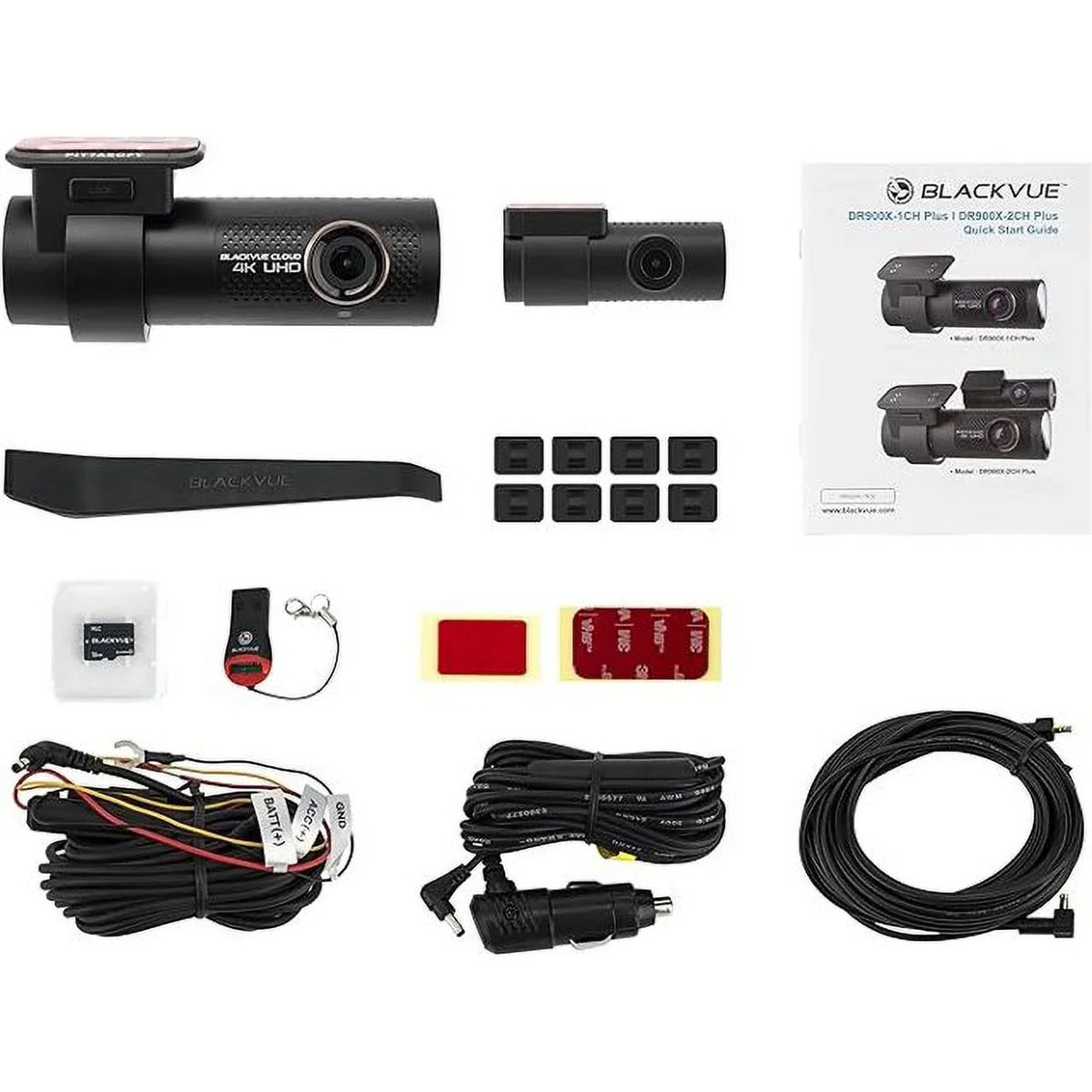 Cloud UHD Open Card Plus Box 32GB 4K microSD DR900X-2CH BlackVue GPS Wi-Fi, Built-in Dashcam, with