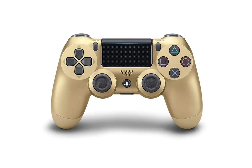 AXTION Wireless Bundle Gold Controller BOLT DualShock PlayStation New with Like Earbuds 4
