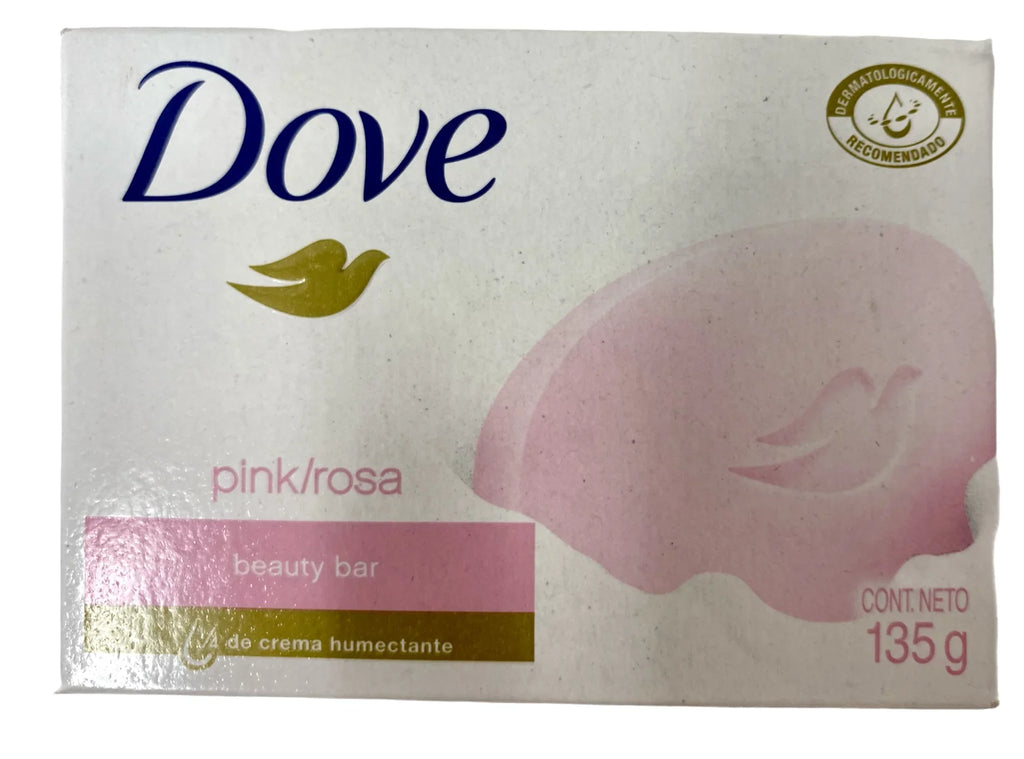 Pink, 6 Cream, Beauty Dove Pack 1/4 Bar 4.75 Moisturizing Cream oz Of