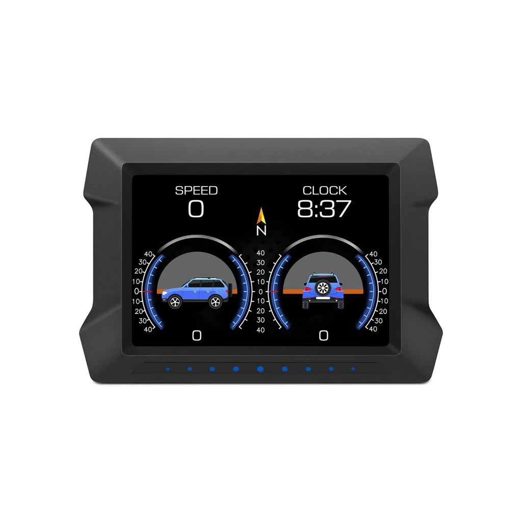 Speedometer Meter Diagnostic Driving P22 Gauge, Slope OBDⅡ Vehicles Overspeed Computer Universal for Car Multi-Functions and All Digital HUD Computer Trip Car