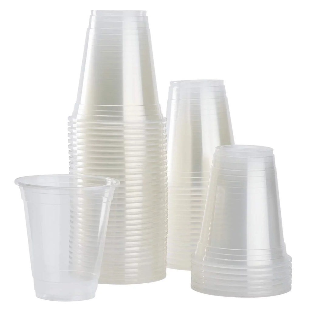 Cups 500 Pcs Modern 16 Karat 2000 PP U-RIM Translucent oz C1011 cc (95mm),
