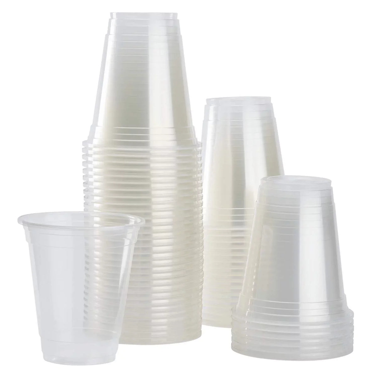 Cups 500 Pcs Modern 16 Karat 2000 PP U-RIM Translucent oz C1011 cc (95mm),