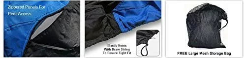 Jet Trailerable - 2009-2016 Includes Blue/Black Ski Sun, Protects Color Storage and FZR Rain, Wave All Straps Covers from UV Yamaha Weatherproof Trailer - Rays, - - Bag for climate More! and Runner