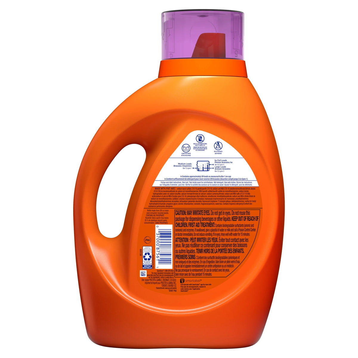 oz Spring Loads & Tide 92 Liquid Laundry Renewal fl HE, 59 Detergent,