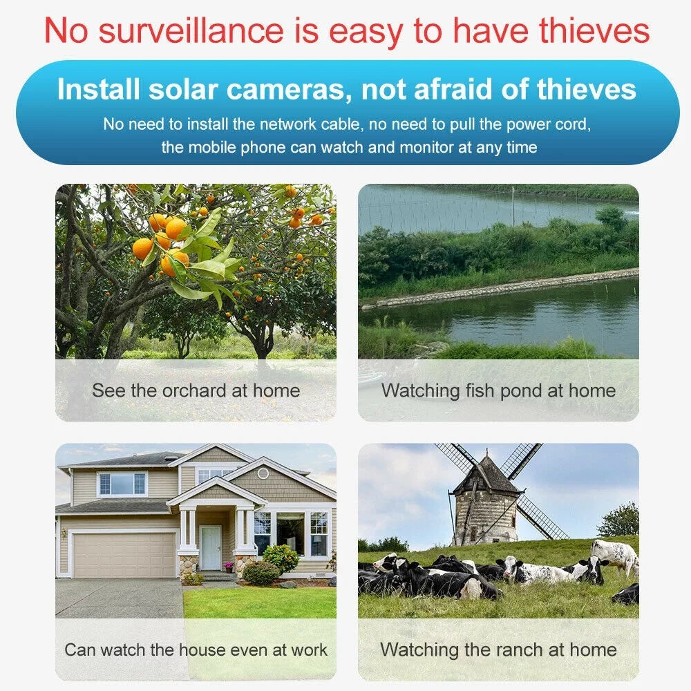 DFITO Motion Wireless HD AI PTZ 2-Way Audio, Waterproof, exterior Surveillance Camera, Detection CCTV Human 1080P IP66 Security Detection, WIFI PIR Camera Solar Camera Security