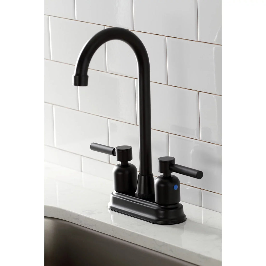 KB8490DL Black Faucet, Concord Bar Brass Kingston Matte