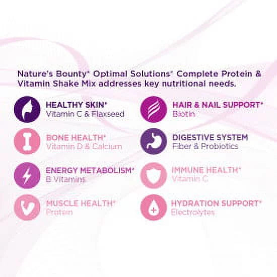 Lb Solutions 1 Nature's Powder Vanilla, Collagen, With Bounty Protein Optimal