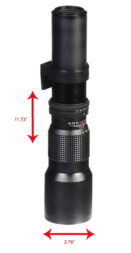 Focus Manual Canon High Rebel T3 Power EOS Lens 1000mm