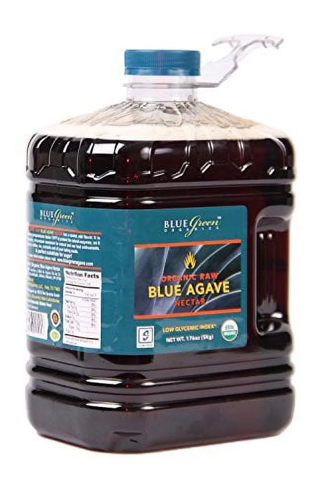Raw Ounce Blue Green Organic 176 Nectar, Agave Blue,