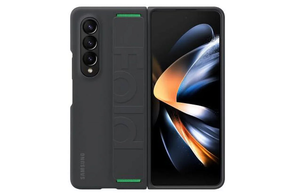 Fold4 Black Z Silicone Case, Grip Galaxy