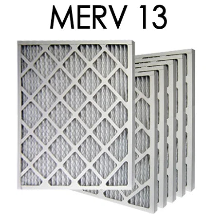| MERV Filter 15.5x24.5x1.75 - 13 6PK dimension Actual Pleated 16x25x2 Air