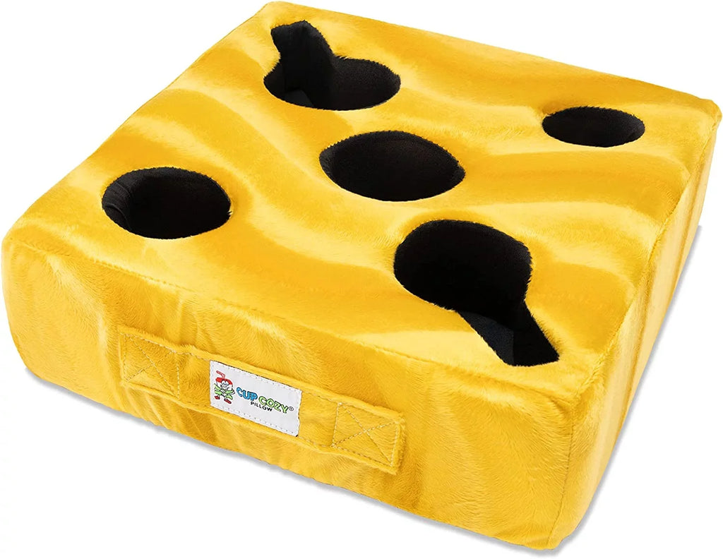 Deluxe Man Holder! Pillow -The Cup RV, and (Yellow) and it Keep Use cave, Seen As Bed, Beach Spills. Cozy Cup Anywhere-Couch, More! TV car, Close Floor, Prevent World's Park, on Your Best Drinks