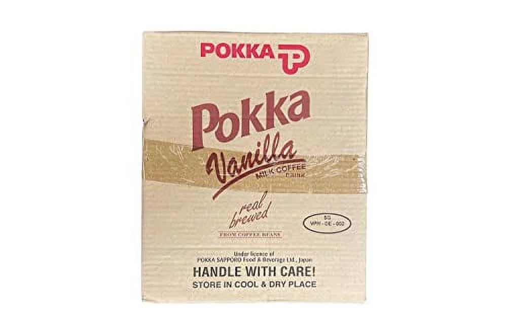 Coffee, Fl Milk Case)) - (1 30 Coffee, Vanilla 8.1 Of Pack Coffee (Vanilla - POKKA 9-Pack Coffee Oz (240Ml) Each Set Cappuccino,