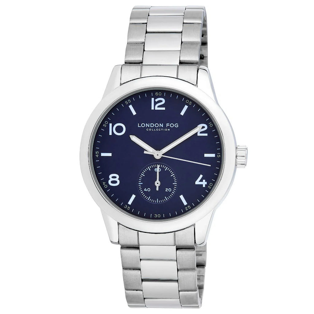 Perth Second London Bracelet Watch Hand 42mm Fog Silver
