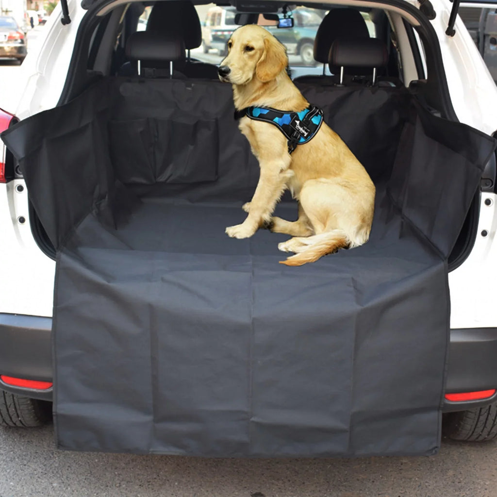 Mat Dog Thicker Trunk Pet Dirt-Proof Suv Trunk Bite Cloth Van Sedan Protective Organizer Car Oxford Cushion Mat Resistant Seat For Mat