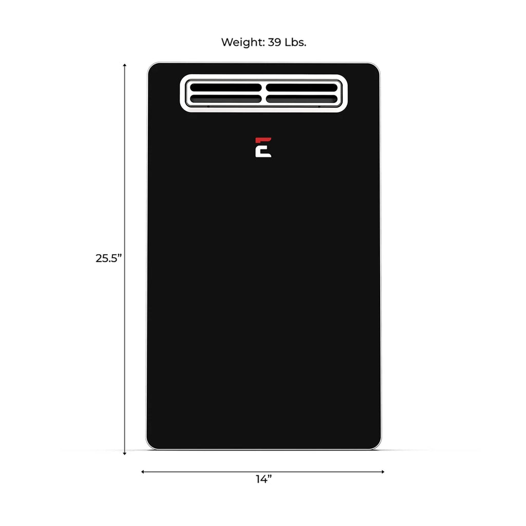 Natural 6.8 exterior Tankless liquid GPM Eccotemp Heater EL22 Gas