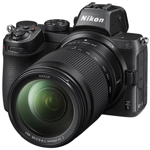 '+ Z5 Camera More Nikon + Mirrorless Case (30pc Piece VR Lens 3 128GB + Kit Z f/4-6.3 + Filter w/NIKKOR Bundle) 24-200mm Memory Tripod +