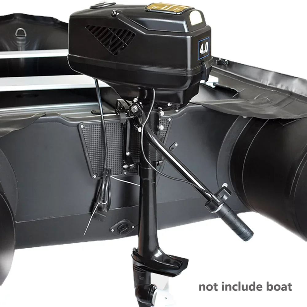Techtongda 48V Boat Fishing Outboard Trolling Electric Motor Motor Brushless Engine 4HP