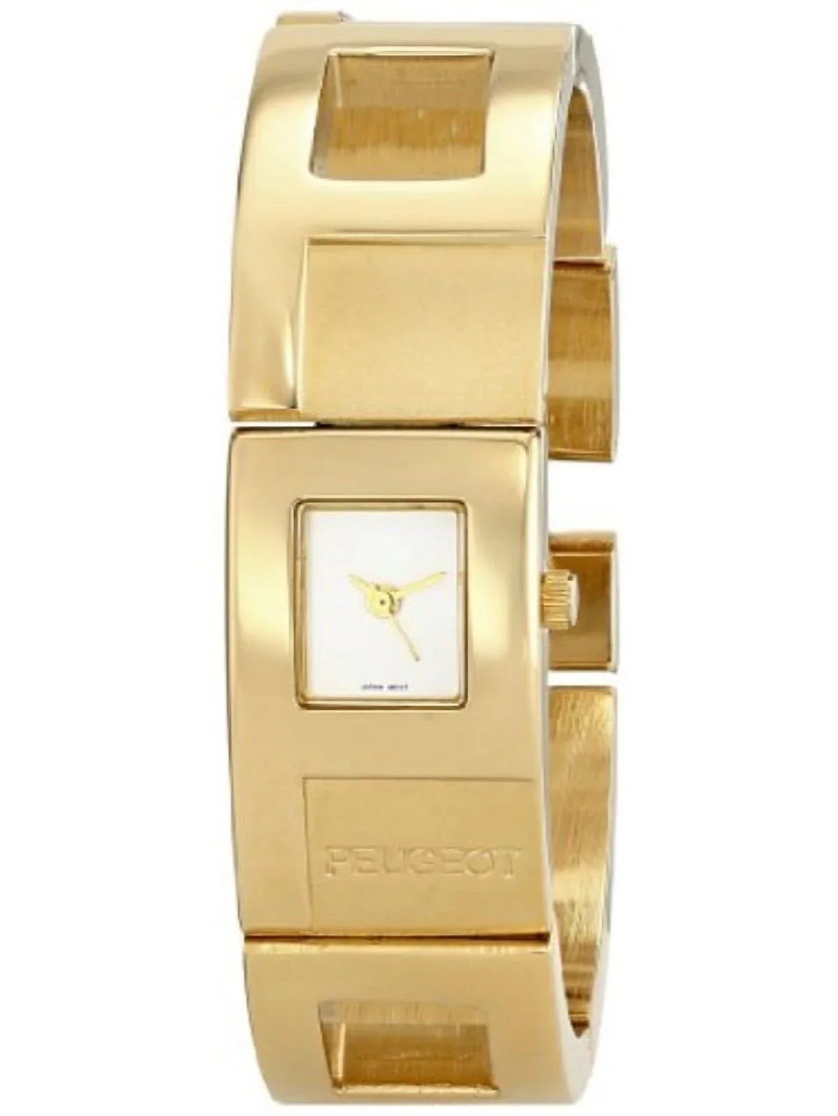 Women's Cuff Watch 750G with Bracelet Peugeot Gold-Tone
