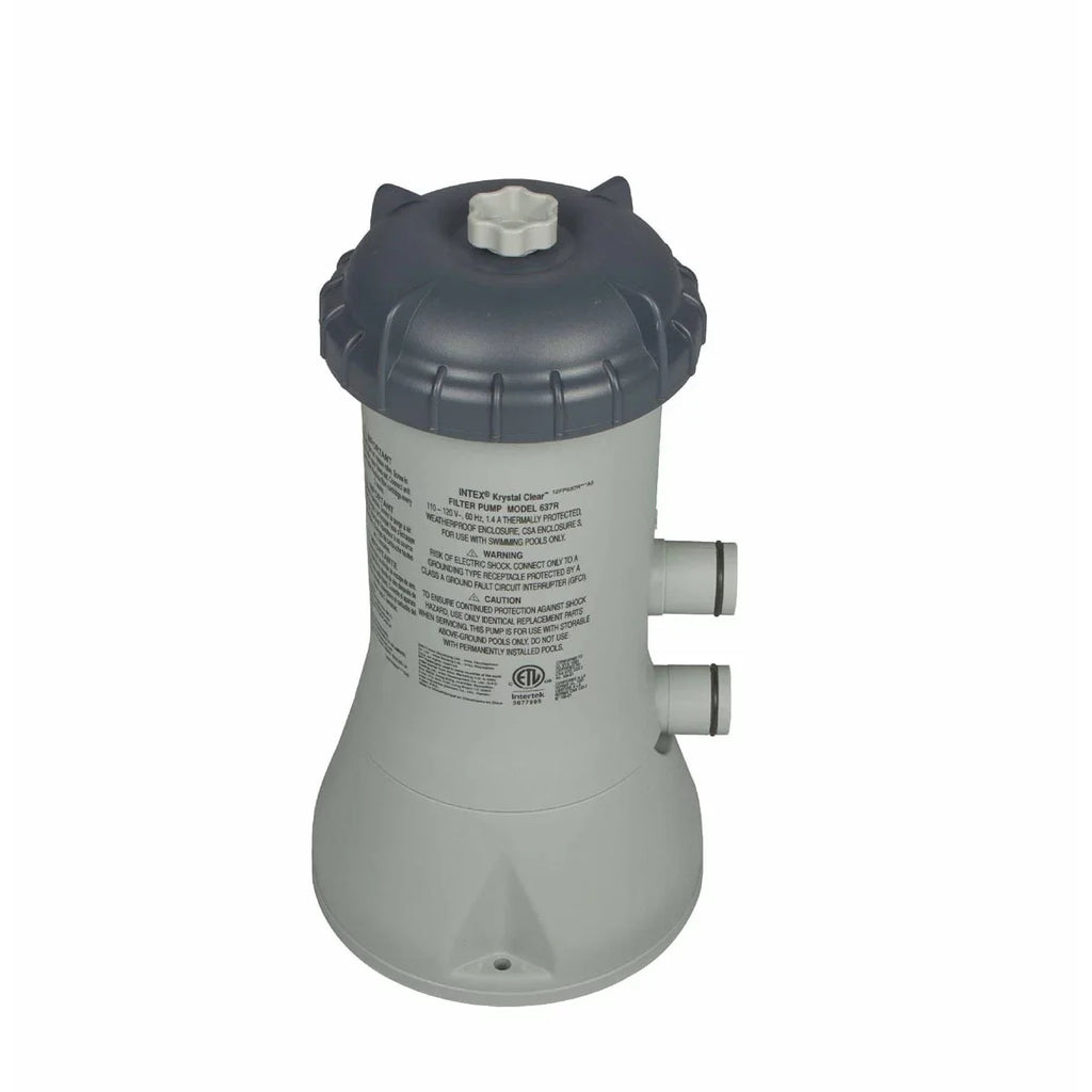 Above Filter System 12' 30" & Intex Pool w/ Ground x Filter Cartridge Pump