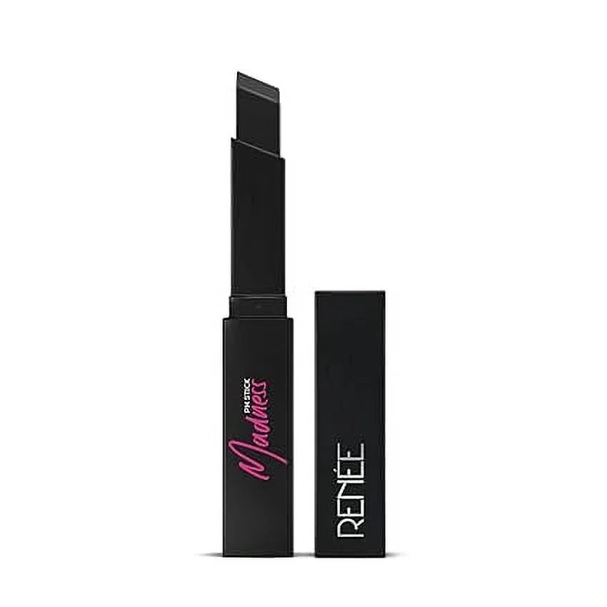 Ph RENEE Jojoba & Vitamin 3gm & Madness (Pack Free With Paraben - E Oil Pink Nourishment, of Glossy Black Vegan Long 2) Lipstick Payoff - Enriched Lasting With Lipstick