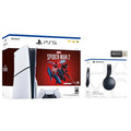 Spider-Man Wireless Bundle Headset Gaming Pulse Card and 3D with PlayStation MicroSD Black Marvel’s USB 5 Disc 2 Slim Reader