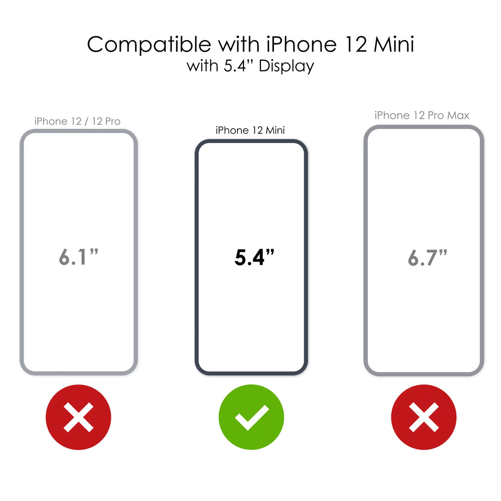 Tempered for Entrepreneur MINI 3 Screen Glass iPhone Bumper Hybrid 12 Shockproof Back commo Clear - Acrylic Protector DistinctInk (5.4" - Screen) Case CEO,000,000 TPU