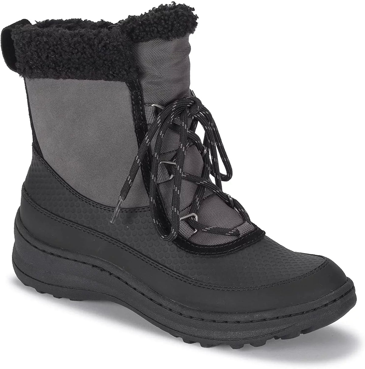 Suede Grey/Black Dark BareTraps Boots Womens 10 ALTA
