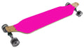 LONGBOARD PINK Complete RACER Skateboard DOWN DROP NEON
